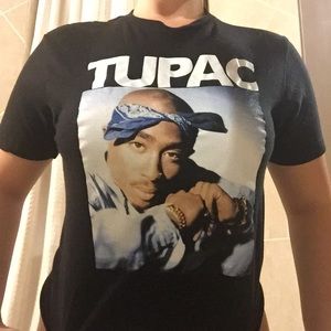 Black Tupac T-Shirt